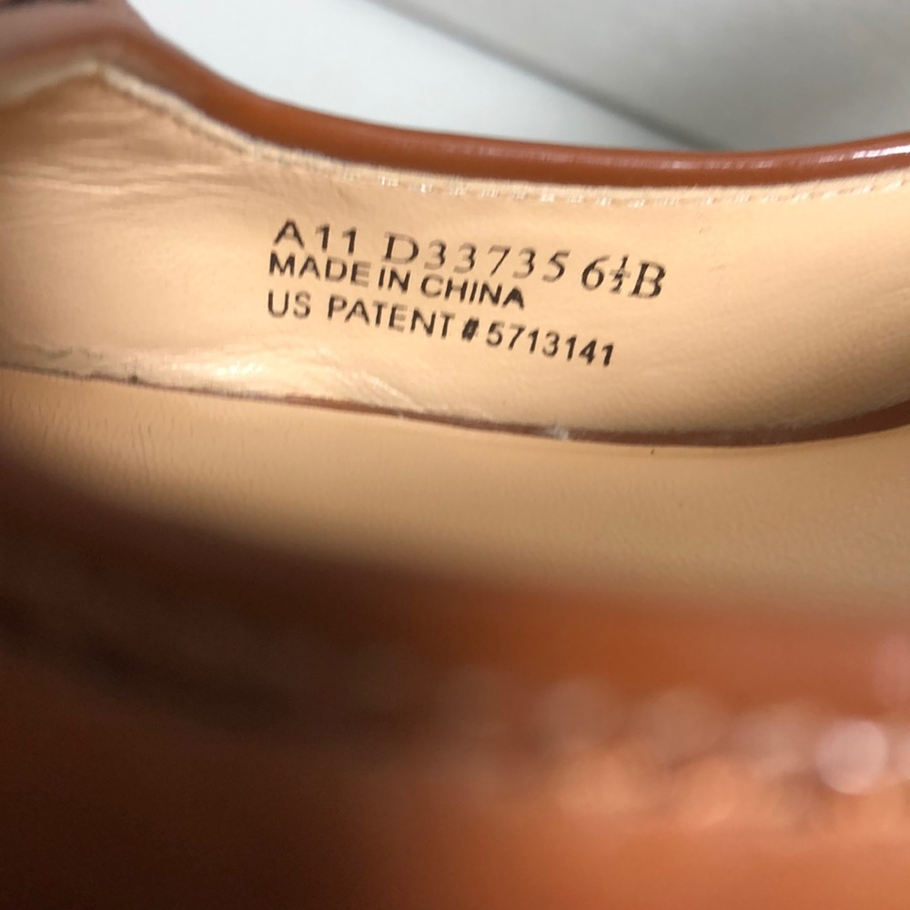 Cole Haan brown women’s leather shoes Heels Sz 6.5 - Picture 7 of 10